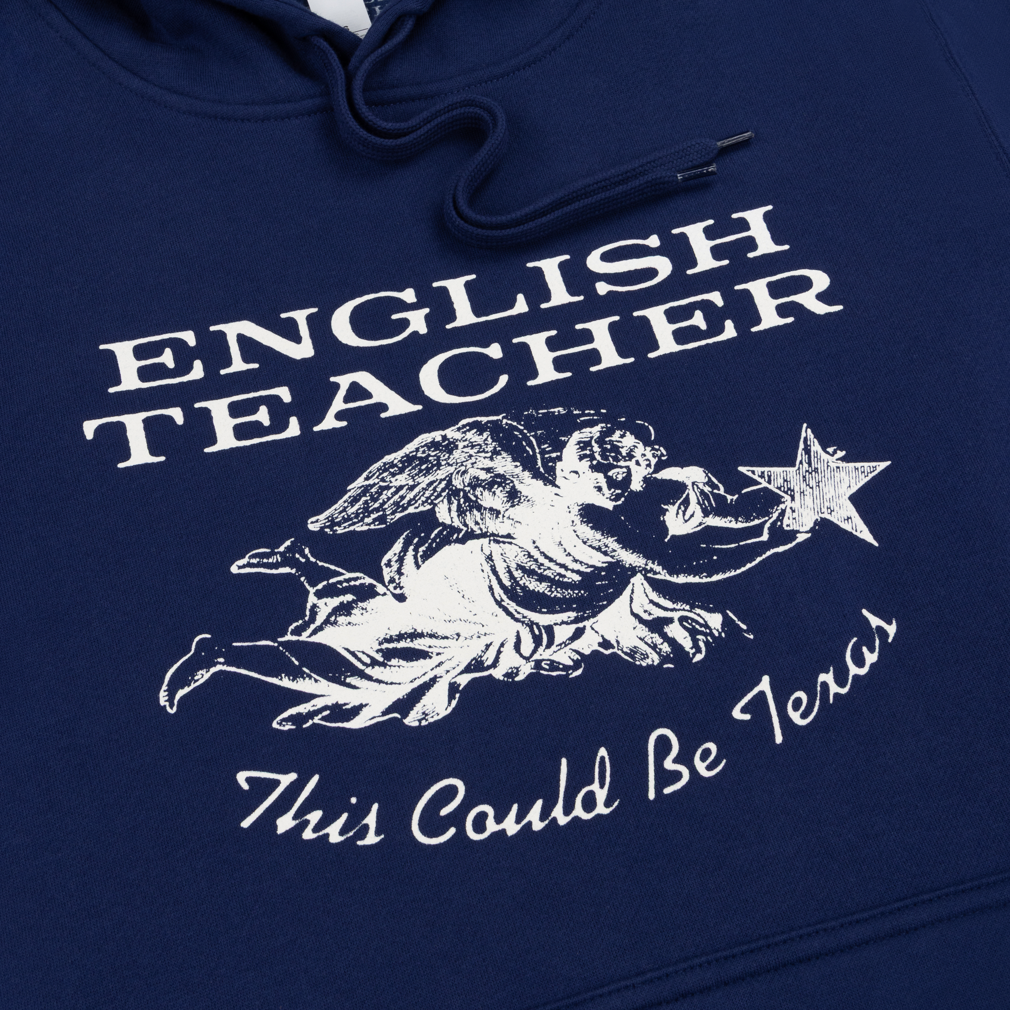 English Teacher - This Could Be Texas Navy Hoodie