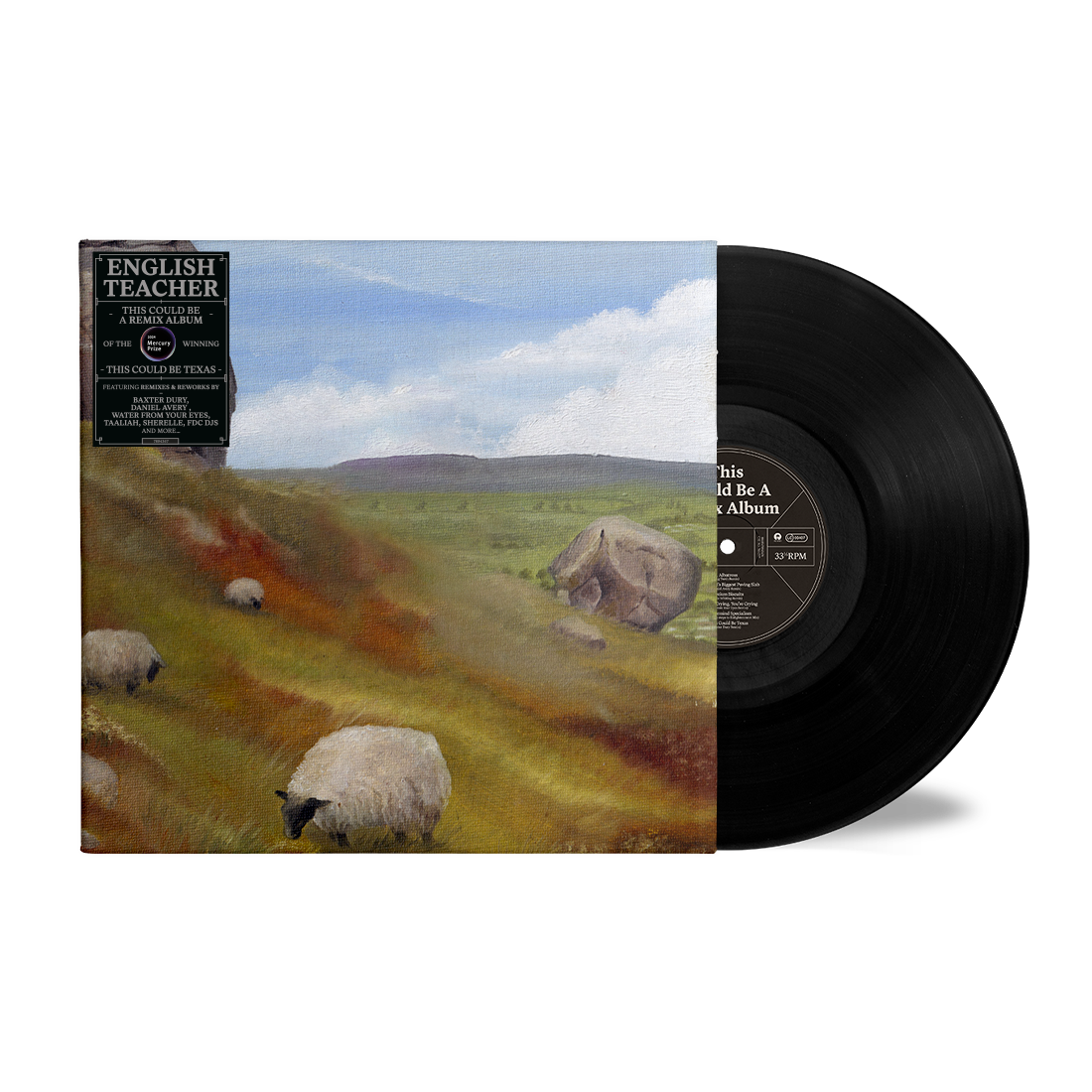 English Teacher - This Could Be A Remix Album: Black LP