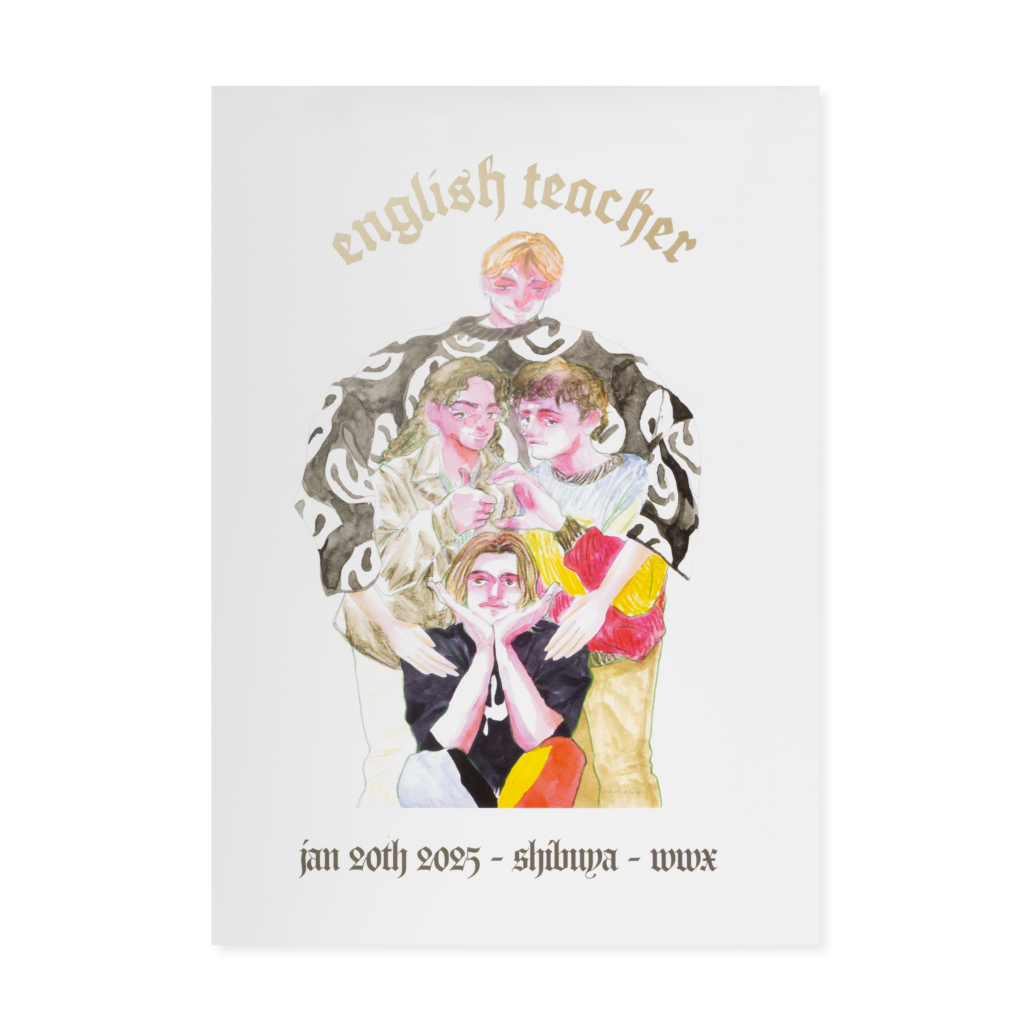 English Teacher - Japan 2025 Tour Poster